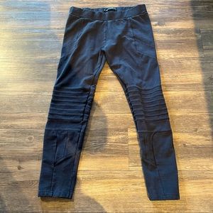 ALL SAINTS RIDLEY MOTO LEGGINGS